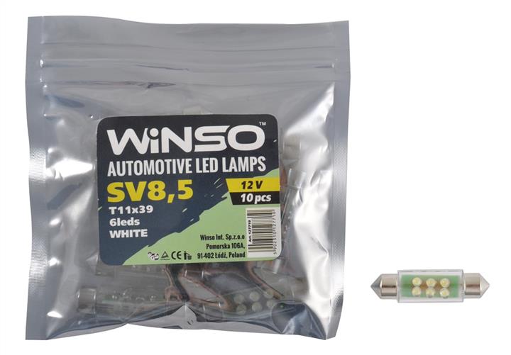 Winso 127710 LED lamp Festoon 39 12V SV8,5 (10 pcs.) 127710