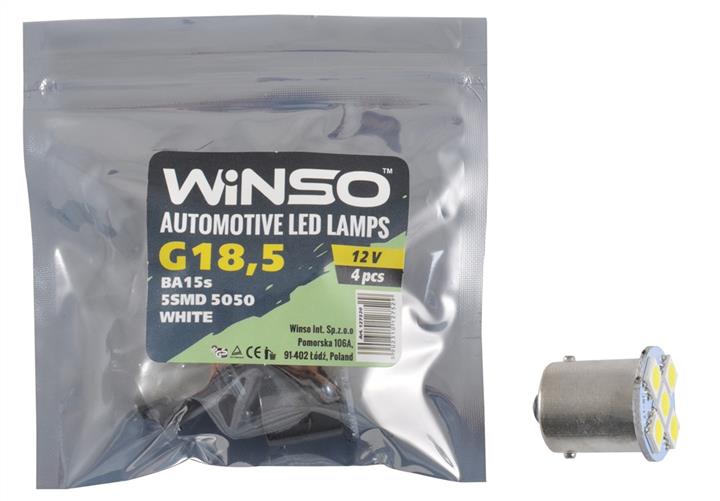 Winso 127520 LED lamp G18,5 12V BA15s 127520