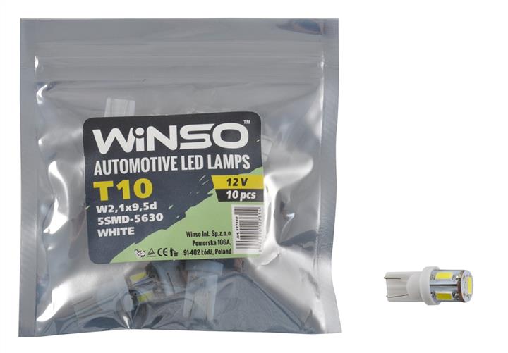 Winso 127310 LED lamp T10 12V W2,1x9,5d (10 pcs.) 127310