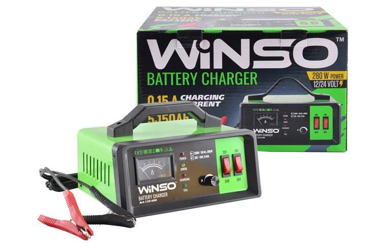 Winso 139400 Battery charger WINSO 12/24V 15A, capacity 150A/h 139400