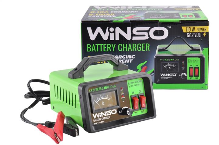 Winso 139300 Battery charger WINSO 6/12V 10A, capacity 100A/h 139300