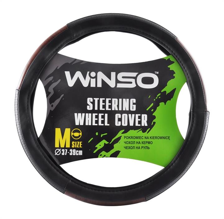 Winso 140220 Steering wheel cover M 37-39 Ø, with perforation, based on white rubber 140220