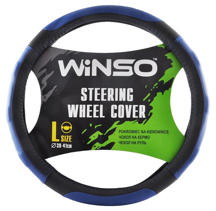 Winso 140730 Steering wheel cover L 39-41 Ø, with perforation, based on white rubber 140730