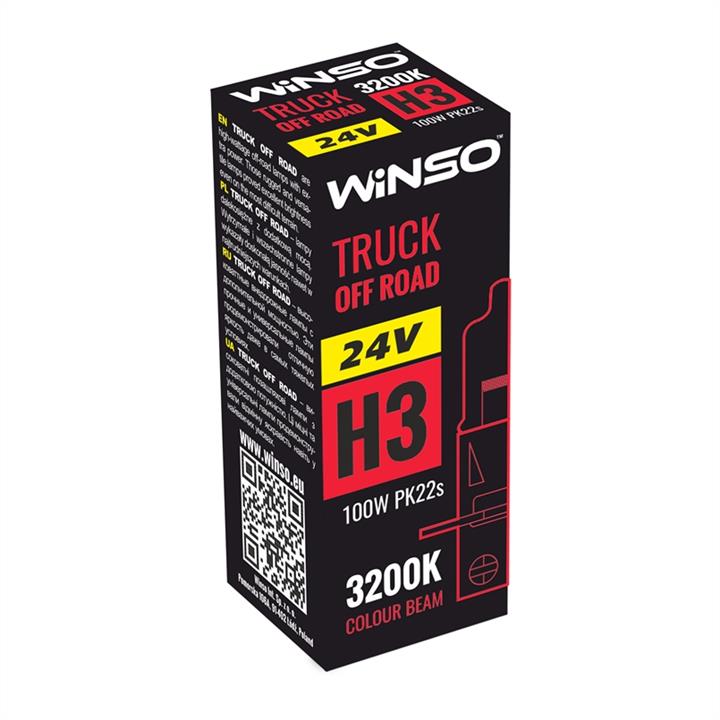 Winso 724310 Halogen lamp Winso Truck Off Road 24V H3 100W 724310