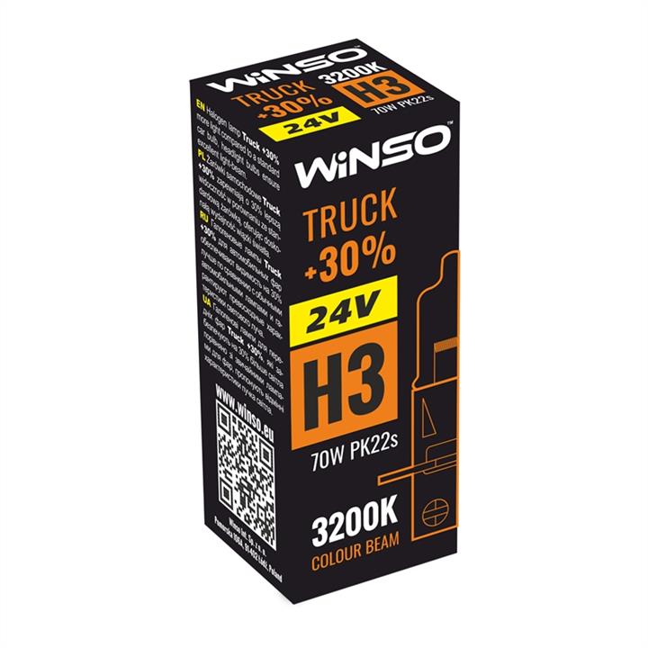 Winso 724300 Halogen lamp Winso Truck +30% 24V H3 70W +30% 724300