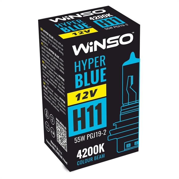 Winso 712820 Halogen lamp Winso Hyper Blue 12V H11 55W 712820