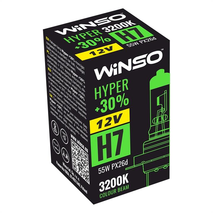 Halogen lamp Winso Hyper +30% 12V H7 55W +30% Winso 712700