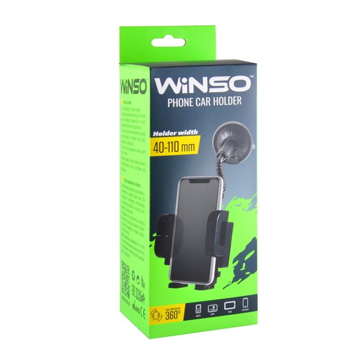 Winso 201110 Car phone holder, 40-110mm 201110