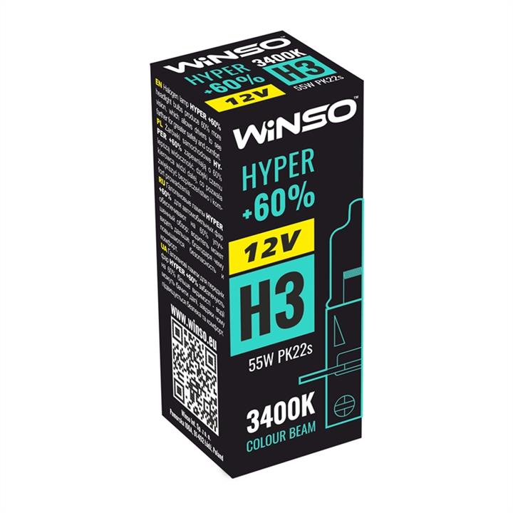 Winso 712320 Halogen lamp Winso Hyper +60% 12V H3 55W +60% 712320