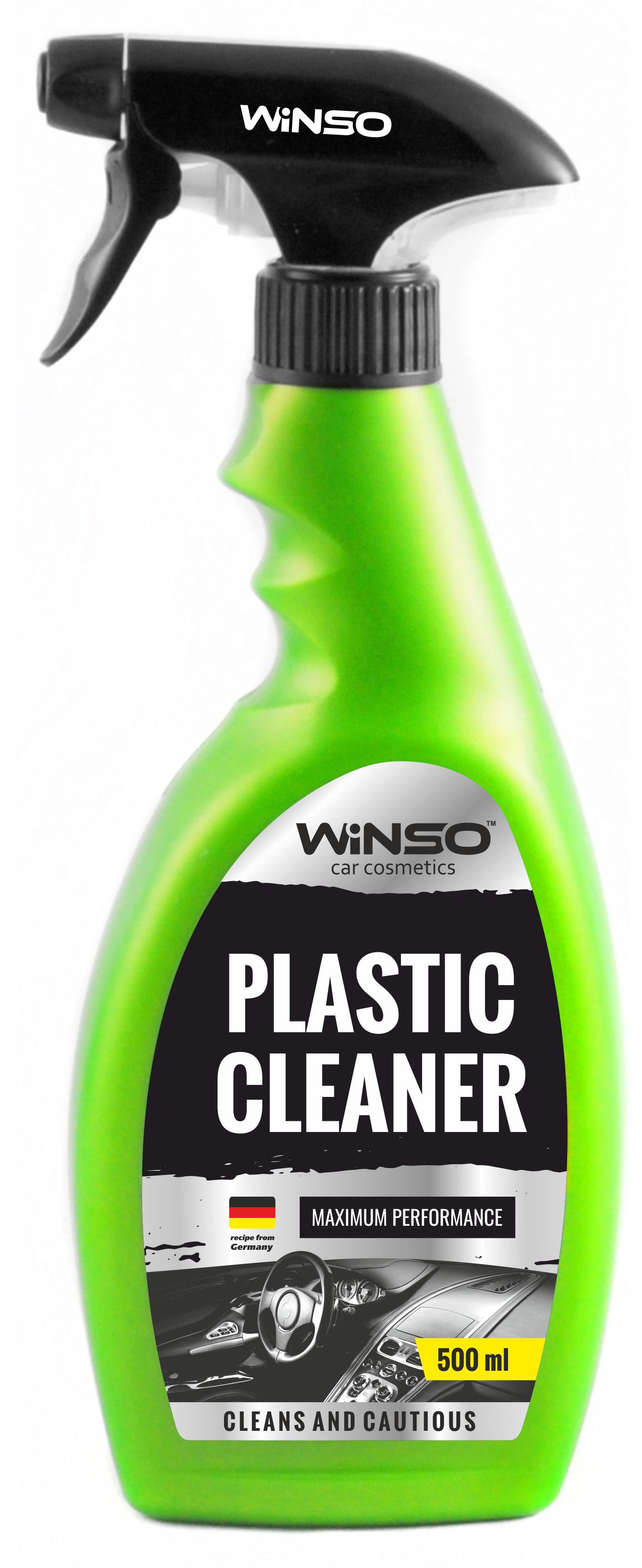 Winso 810550 Plastic and vinyl cleaner, 500ml 810550