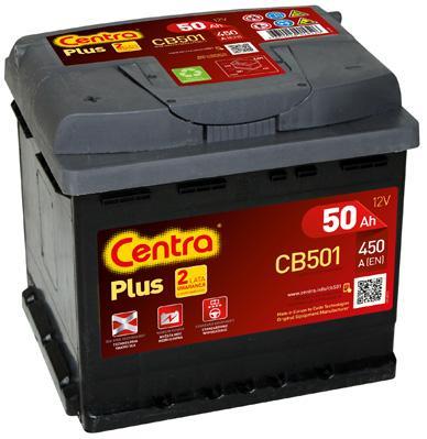 Centra CB501 Battery Centra Plus 12V 50AH 450A(EN) L+ CB501