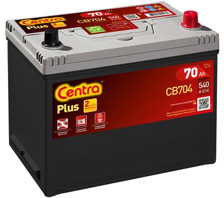 Centra CB704 Battery Centra Plus 12V 70AH 540A(EN) R+ CB704