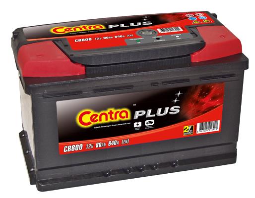 Centra CB800 Battery Centra Plus 12V 80AH 640A(EN) R+ CB800