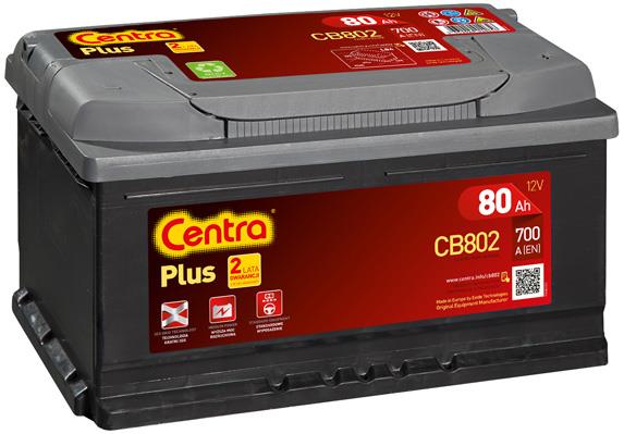 Centra CB802 Battery Centra Plus 12V 80AH 700A(EN) R+ CB802