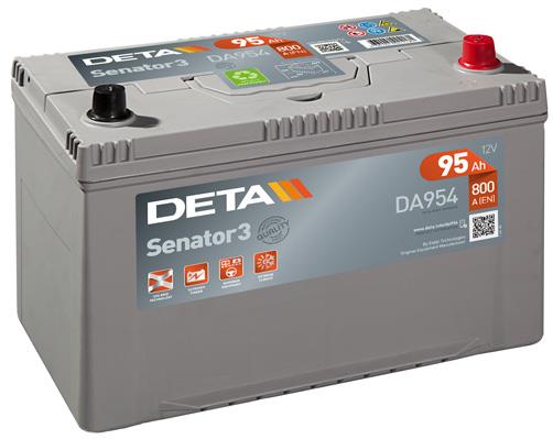 Deta DA954 Battery Deta Senator 3 12V 95AH 800A(EN) R+ DA954