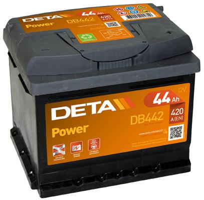 Deta DB442 Battery Deta Power 12V 44AH 420A(EN) L+ DB442