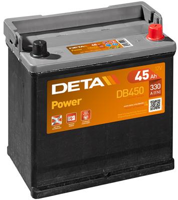 Deta DB450 Battery Deta Power 12V 45AH 330A(EN) R+ DB450