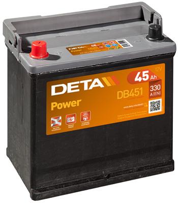 Deta DB451 Battery Deta Power 12V 45AH 330A(EN) L+ DB451