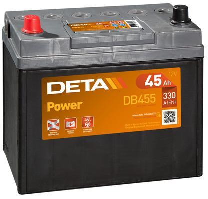 Deta DB455 Battery Deta Power 12V 45AH 330A(EN) L+ DB455