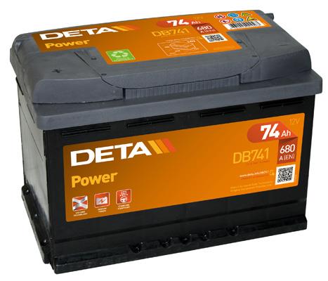 Deta DB741 Battery Deta Power 12V 74AH 680A(EN) L+ DB741