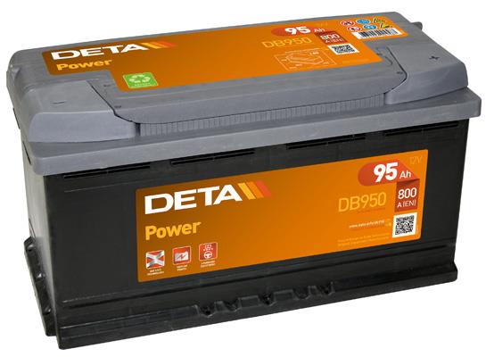 Deta DB950 Battery Deta Power 12V 95AH 800A(EN) R+ DB950