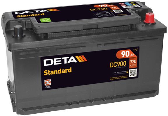 Deta DC900 Battery Deta Standart 12V 90AH 720A(EN) R+ DC900