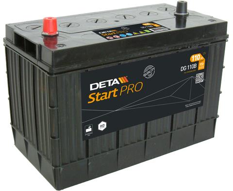 Deta DG110B Battery Deta Heavy Professional 12V 110AH 950A(EN) L+ DG110B