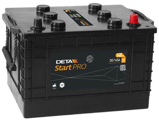 Deta DG145A Battery Deta Heavy Professional 12V 145AH 1000A(EN) L+ DG145A