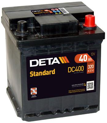 Deta DC400 Battery Deta 12V 40AH 320A(EN) R+ DC400