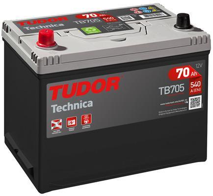Tudor TB705 Battery Tudor 12V 70AH 540A(EN) L+ TB705