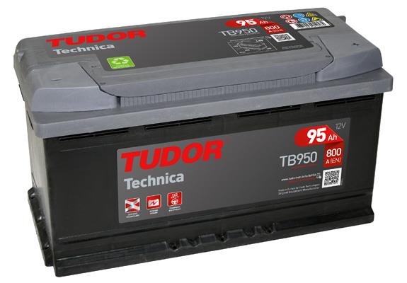 Tudor TB950 Battery Tudor 12V 95AH 800A(EN) R+ TB950