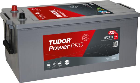 Tudor TF2353 Battery Tudor 12V 235AH 1300A(EN) L+ TF2353