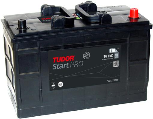 Tudor TG1100 Battery Tudor 12V 110AH 750A(EN) R+ TG1100