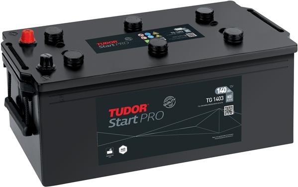 Tudor TG1403 Battery Tudor 12V 140AH 800A(EN) L+ TG1403