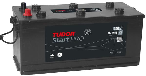Tudor TG1406 Battery Tudor 12V 140AH 800A(EN) R+ TG1406