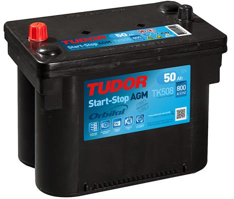 Tudor TK508 Battery Tudor 12V 50AH 800A(EN) L+ TK508