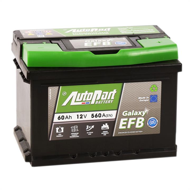 AutoPart ARL060EFB Battery AutoPart Galaxy Start-Stop EFB 12V 60AH 560A(EN) R+ ARL060EFB