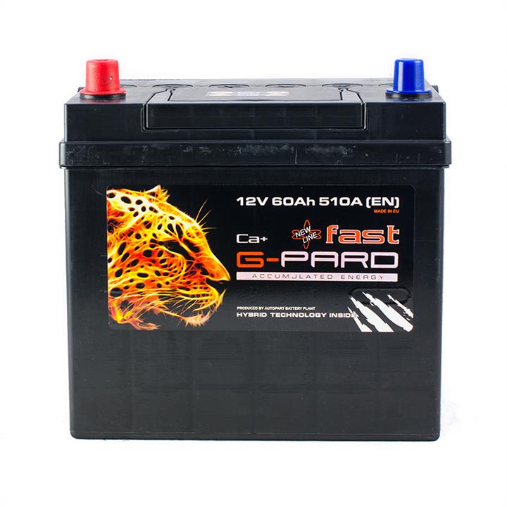 G-Pard TRC060-FJ01 Battery G-Pard Fast 12V 60AH 510A(EN) L+ TRC060FJ01