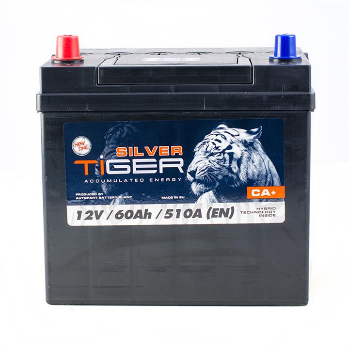 Tiger AFS060-SJ01 Battery Tiger Silver 12V 60AH 510A(EN) L+ AFS060SJ01