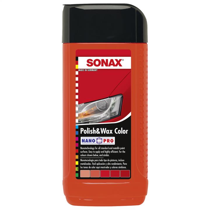 Sonax 296441 Polish with wax, red, 250ml 296441