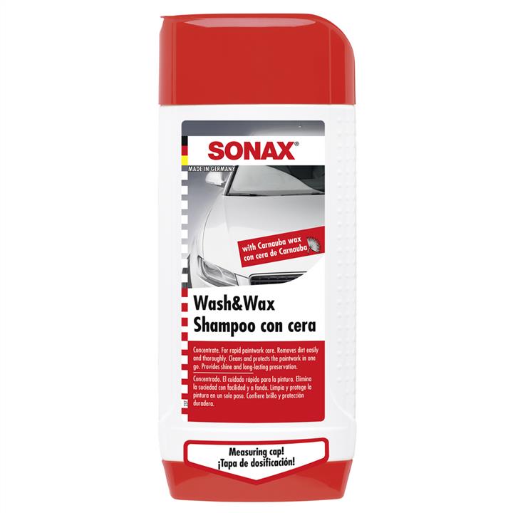 Sonax 313 200 Autosampunin concentrate with wax, 500 ml 313200