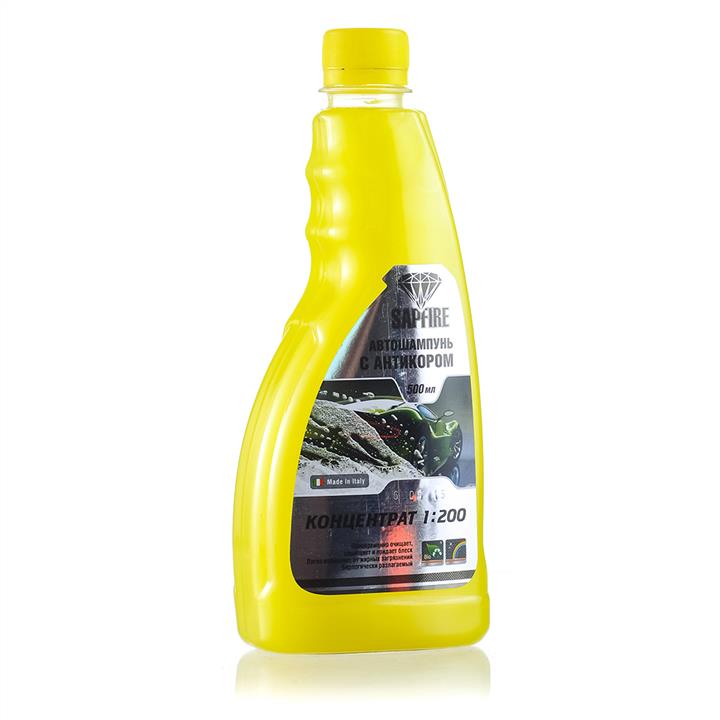 Sapfire 745328 Car Shampoo Concentrate with Anticor, 500 ml 745328