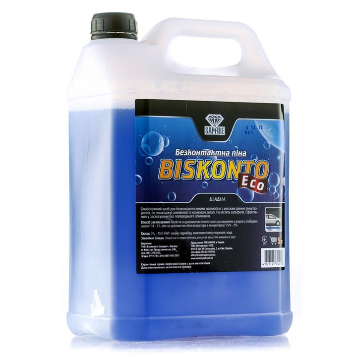 Sapfire 745908 Active foam concentrate "Biskonto Eco", 5 l 745908