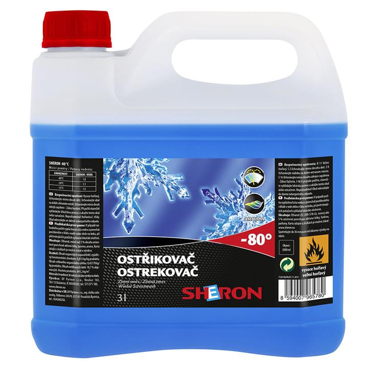 Sheron 963984 Winter windshield washer fluid, concentrate, -80°C, 3l 963984