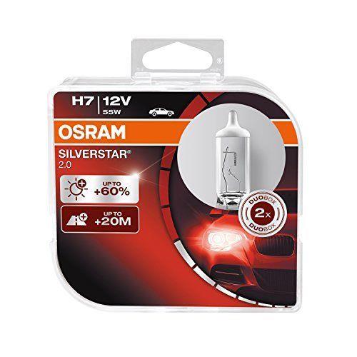 Osram 64210 SV2 DUOBOX Halogen lamp Osram Silverstar +60% 12V H7 55W +60% 64210SV2DUOBOX