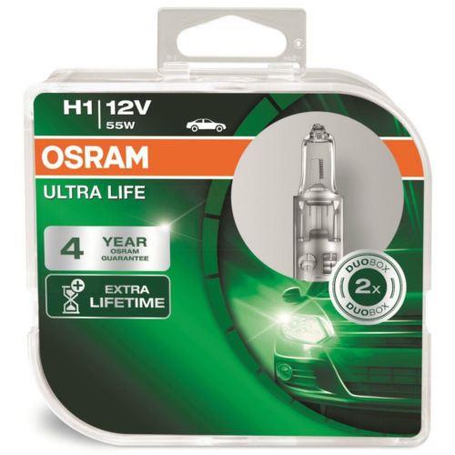 Osram 64150 ULT DUO Halogen lamp 12V H1 55W 64150ULTDUO