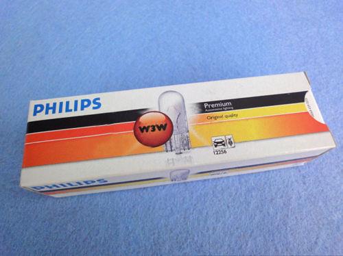 Philips 12256 Glow bulb W3W 12V 3W 12256