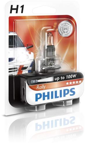 Philips 12454RAB1 Halogen lamp Philips Rally 12V H1 100W 12454RAB1