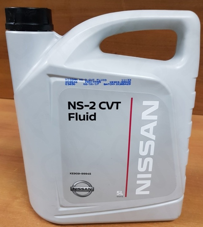 Transmission oil Nissan CVT NS-2, 5L Nissan KE909-99945