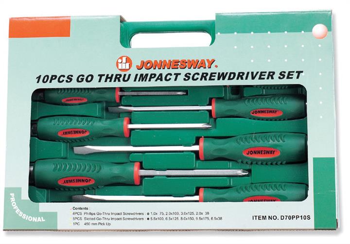 Jonnesway D70PP10S Impact screwdriver set D70PP10S